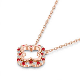 Élois Dark Cherry Necklace