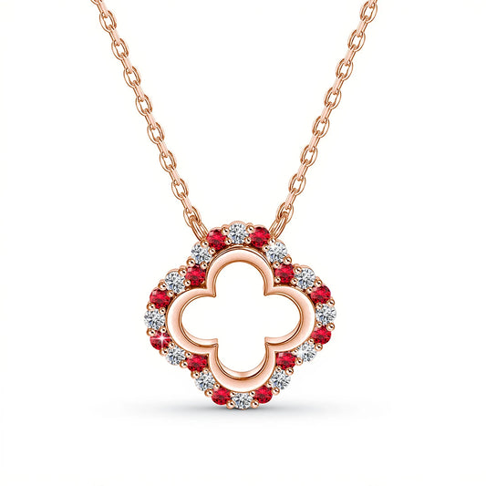 Élois Dark Cherry Necklace