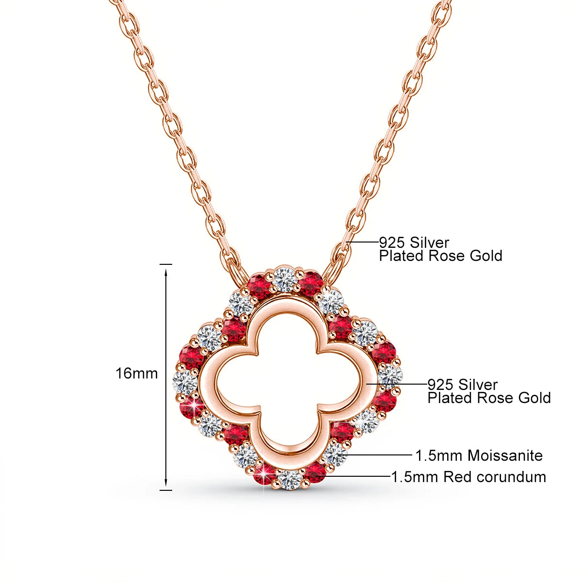 Élois Dark Cherry Necklace